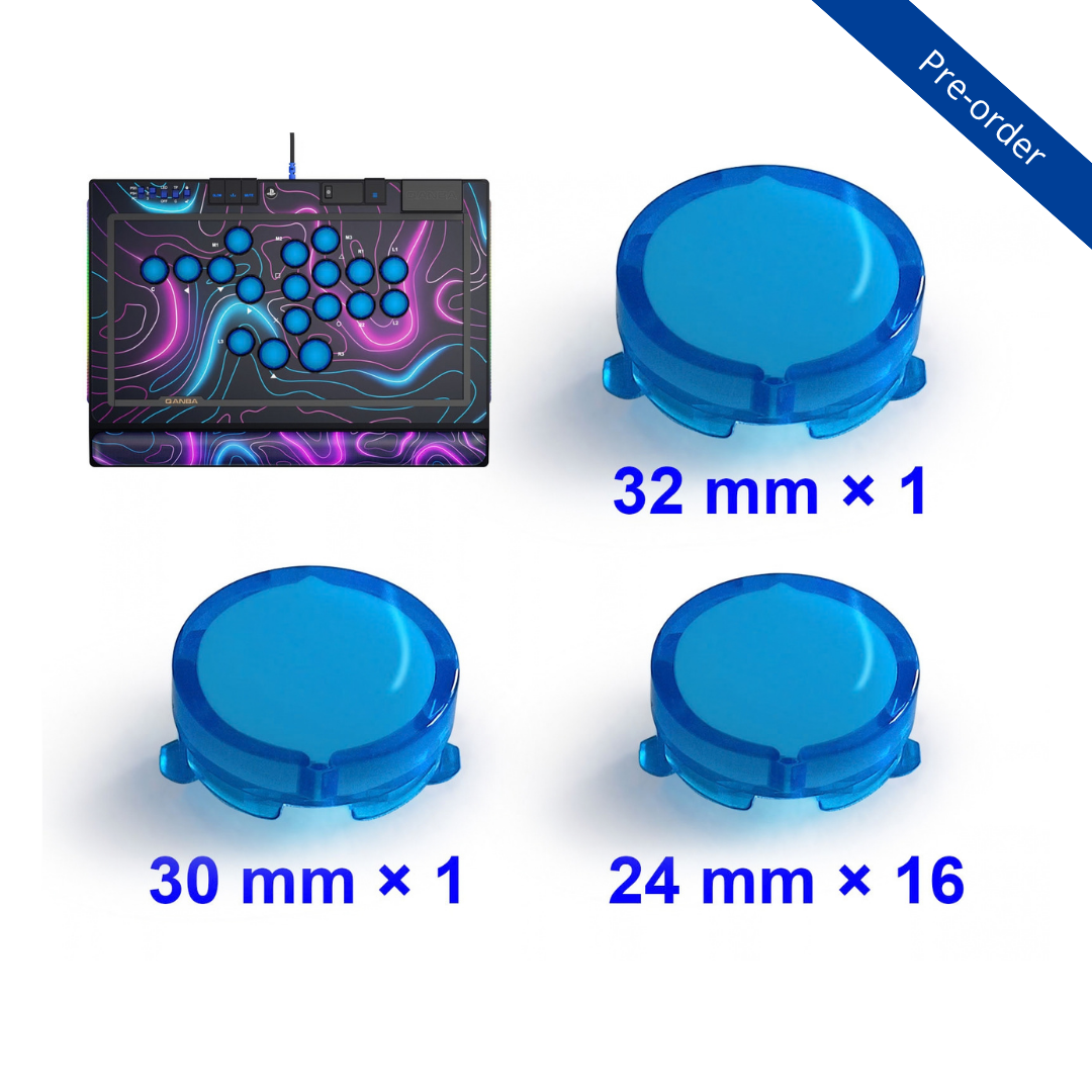 Kit de tapas de botones Sapphire - Reserva