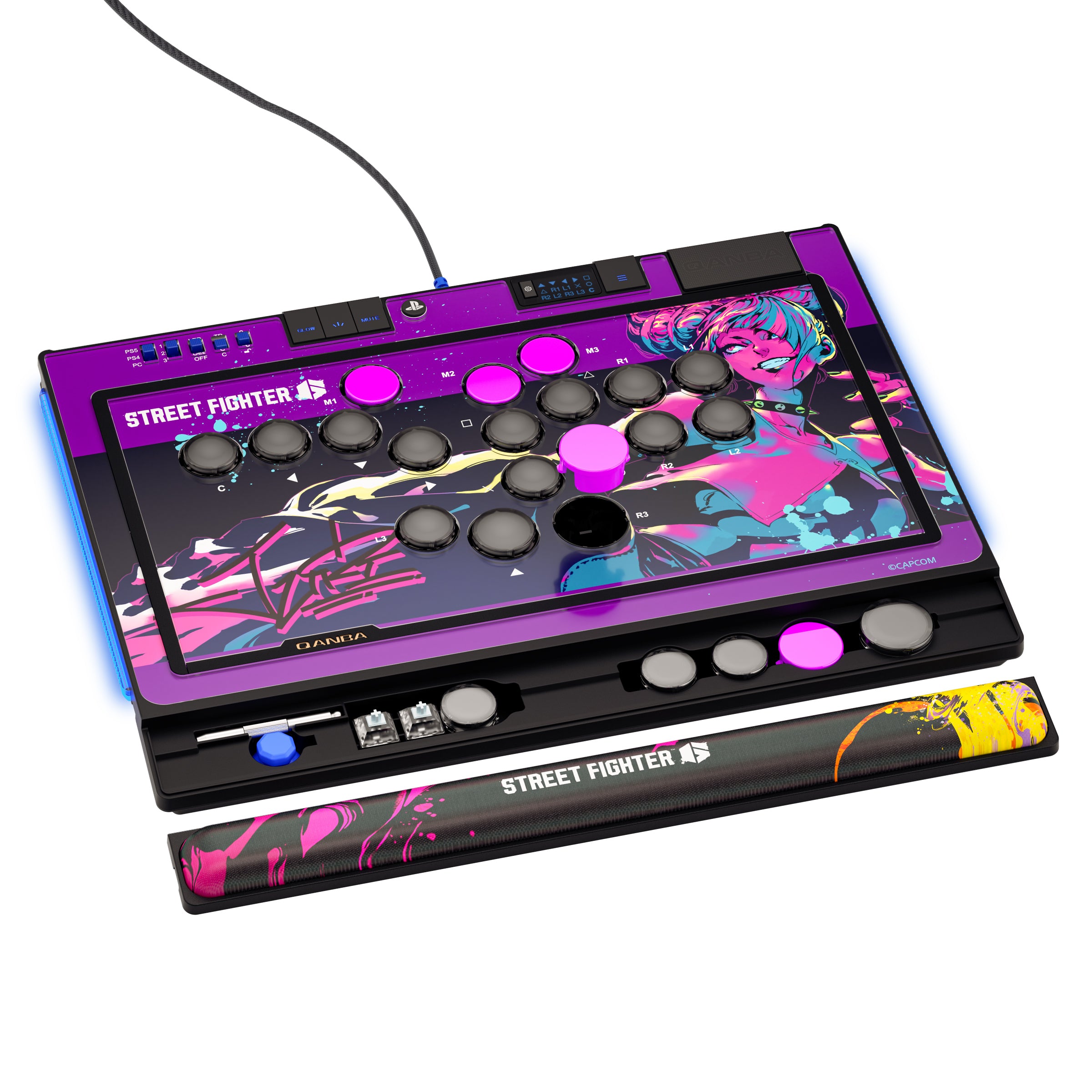 Stick d'arcade Sapphire pour jeux de combat - QANBA – Qanba Europe