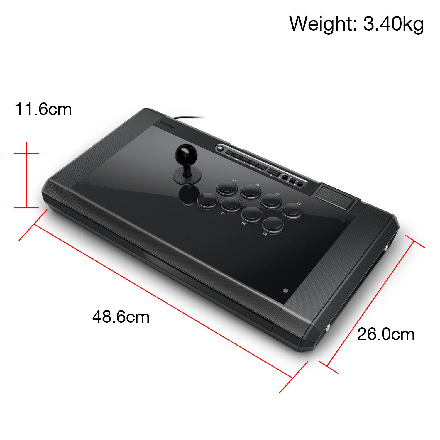 Arcade stick Obsidian 2 - Qanba – Qanba Europe Arcade stick Obsidian 2 - Qanba – Qanba Europe