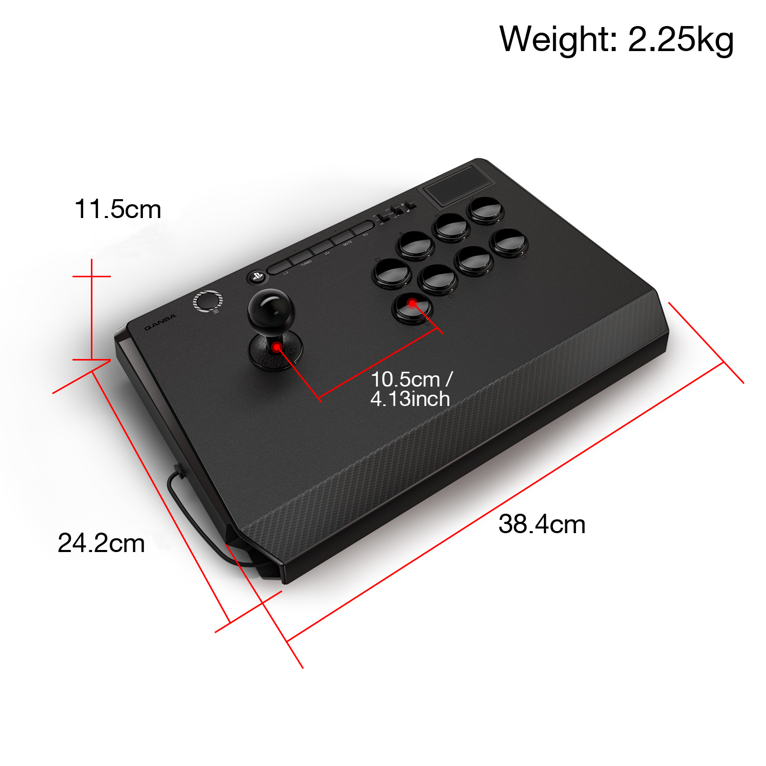 Stick d'arcade Titan pour jeux de combat - QANBA – Qanba Europe Stick d'arcade Titan pour jeux de combat - QANBA – Qanba Europe